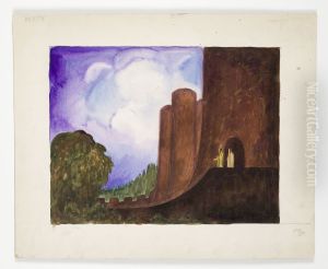 Scenografiskiss av Thorolf Jansson