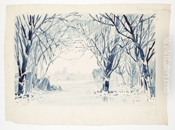 Scenografiskiss av Thorolf Jansson - view 1