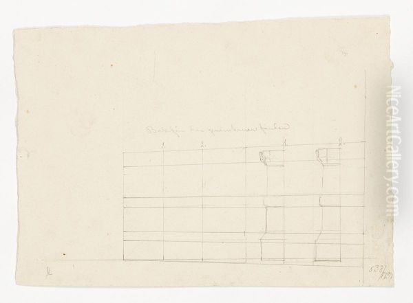 Scenografiskiss av Christian Jansson och Fredrik Wilhelm Scholander - view 1