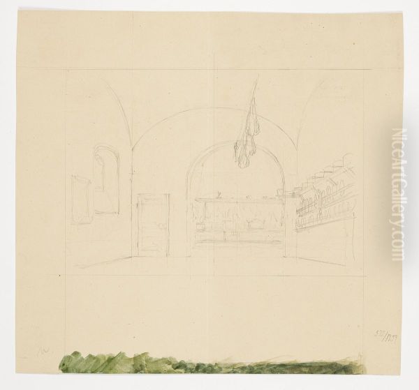 Scenografiskiss av Christian Jansson - view 1