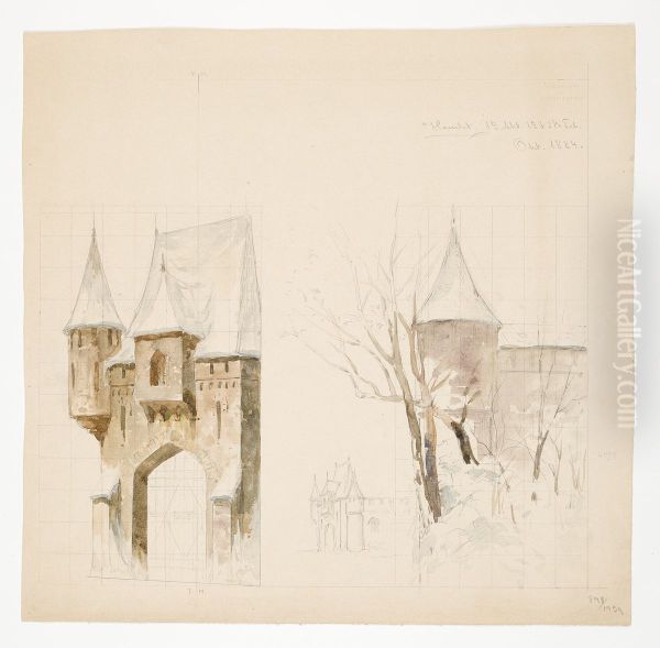Scenografiskiss av Christian Jansson - view 1