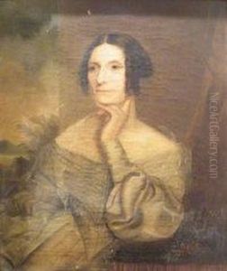 Portrait Of A Lady She Is Seated