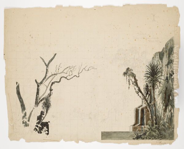 Scenografiskiss av Christian Jansson - view 1