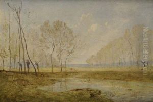 Paysage A L'aube by Antoine Chintreuil