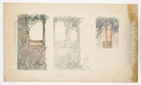 Scenografiskiss av Christian Jansson - view 1
