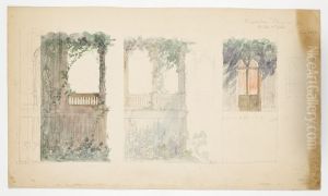 Scenografiskiss av Christian Jansson