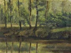 Verdant Forest by Antoine Chintreuil