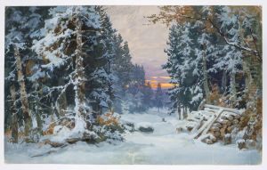 Dekorationsskiss av Carl Grabow