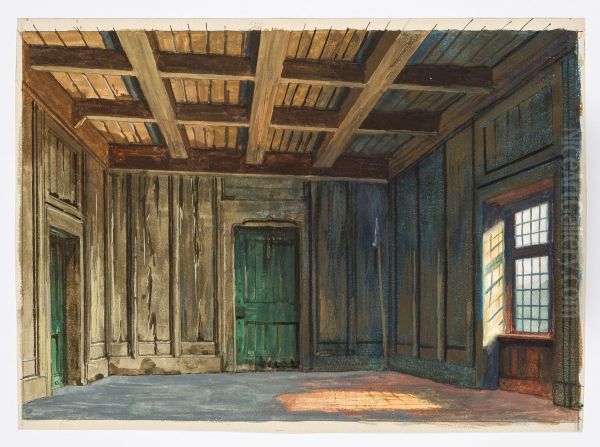 Dekorationsskiss av Carl Grabow - view 1