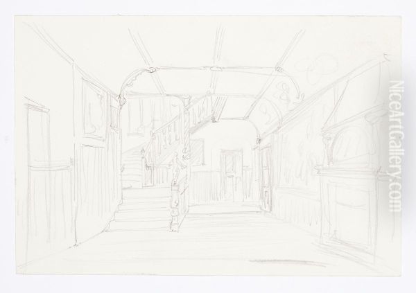 Dekorationsskiss av Carl Grabow - view 1