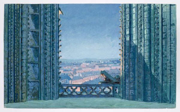Dekorationsskiss av Carl Grabow - view 1