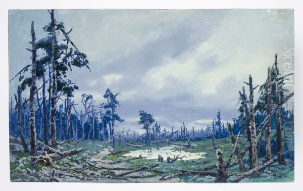 Dekorationsskiss av Carl Grabow - view 1