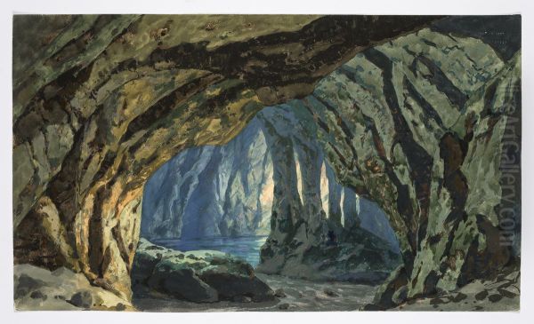 Dekorationsskiss av Carl Grabow - view 1
