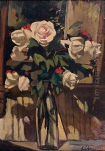 Bouquet De Fleurs by Eugene Chiriaeff