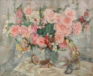 Bouquet De Fleurs by Eugene Chiriaeff