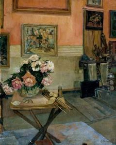 Vue D'atelier by Eugene Chiriaeff
