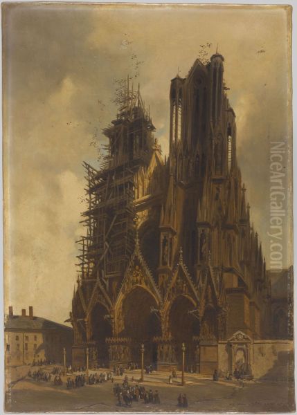 La Cathedrale de Reims - view 1
