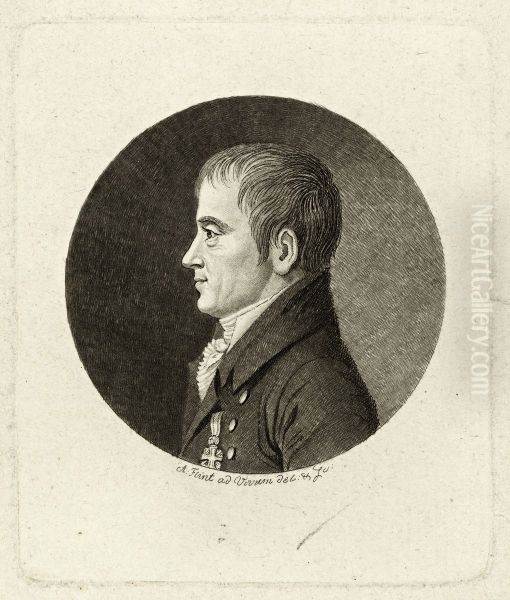 Portrait (physionotrace) of Jacob Aall (1773-1844), ca 1810 - view 1