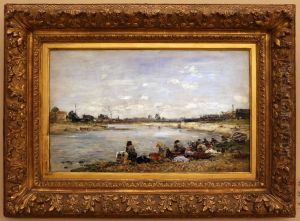 Washing by Eugene Louis Boudin