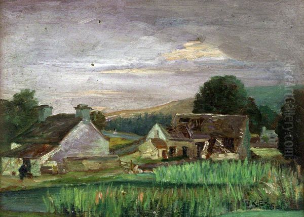 "Farm Buildings" - view 1