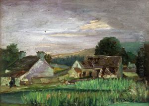 "Farm Buildings" by John Kelt Edwards