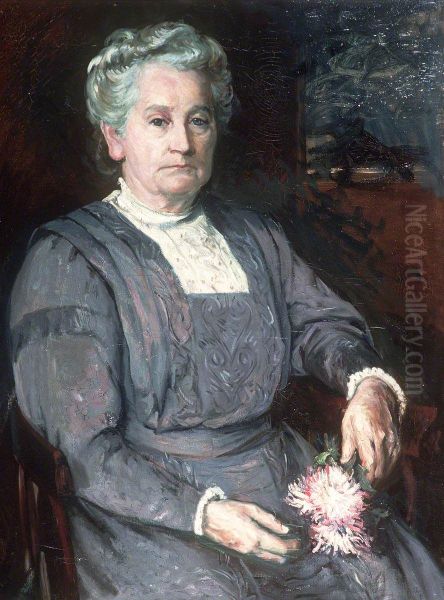 "Margaret Edwards, the Artist's Mother" - view 1