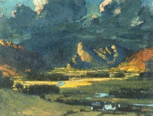 "Cader Idris and Bird Rock"