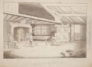 R.R. Jones at his fathers house by Ellis Owen Ellis