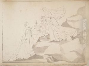 The coronation of Jones by the Geniuses in the mountains of Wales by Ellis Owen Ellis
