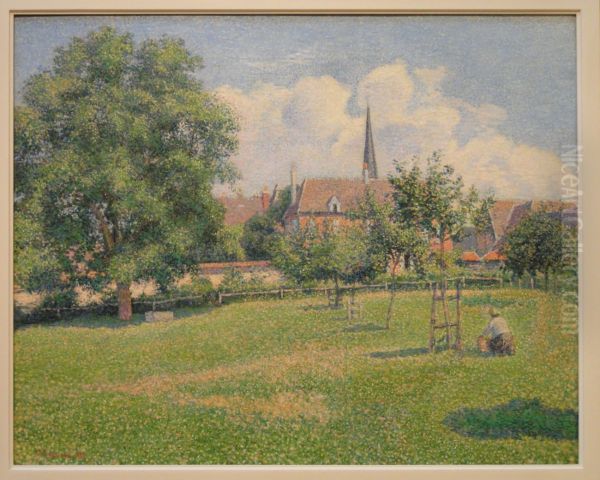 La Maison De La Sourde Et Le Clocher D'EragnyouLe grand noyer - view 1