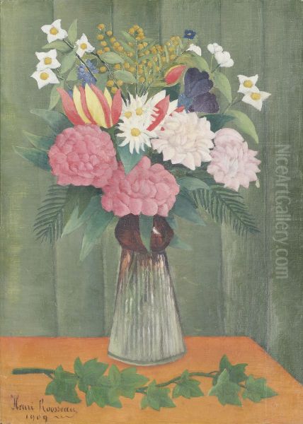 Flowers in a Vase - view 1