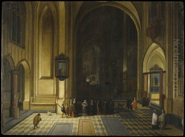 Interior of a Cathedral - view 1