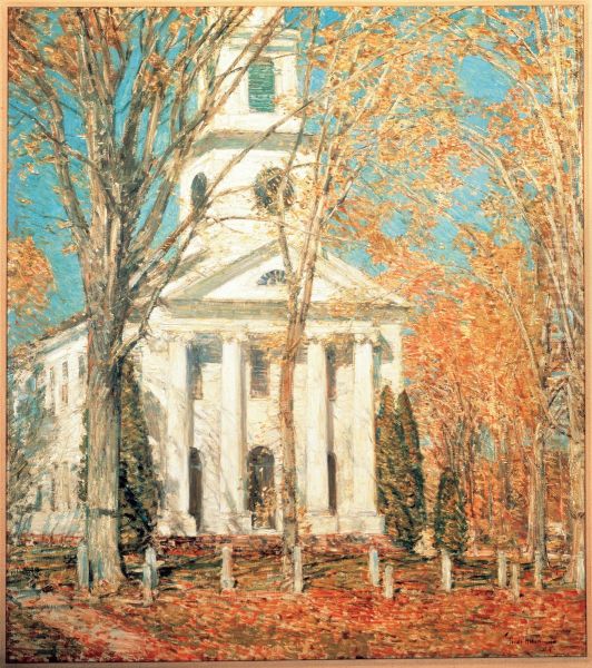 Church at Old Lyme, Connecticut - view 1