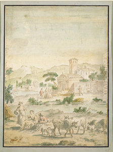 Landscape with Figures