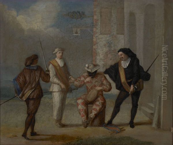 Harlequin Scene - view 1