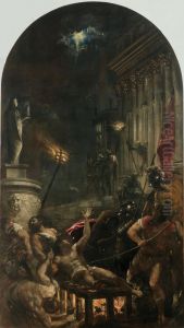 Martyrium des Hl. Laurenzius by Titian