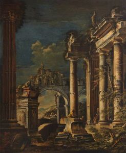 Ruins and Figures Ruins and Figures