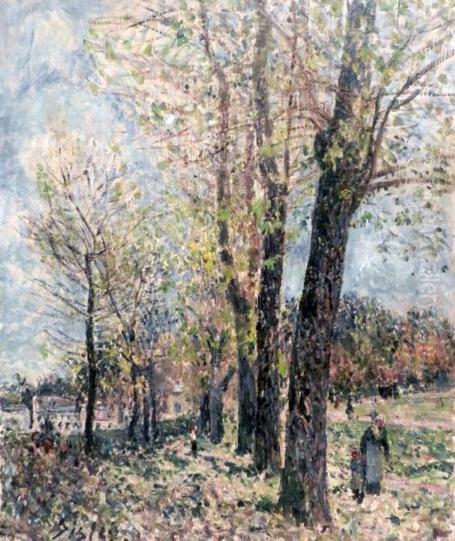 Paysage aux environs de Moret - view 1