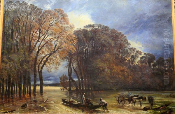 The Flood of Saint-Cloud - view 1