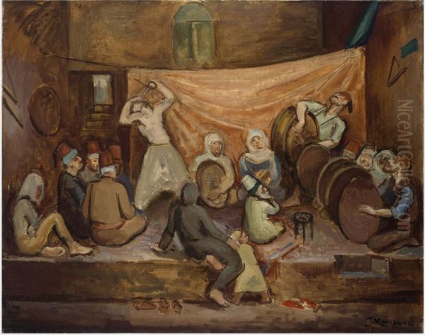A Cabaret Scene in Damascus - view 1