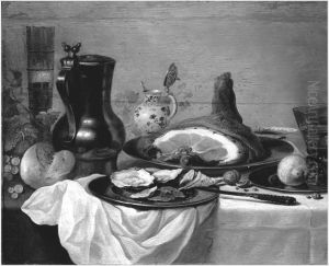 A Breakfast-piece by Pieter Claesz