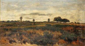 A Landscape Near Velizy by Antonin Chittussi