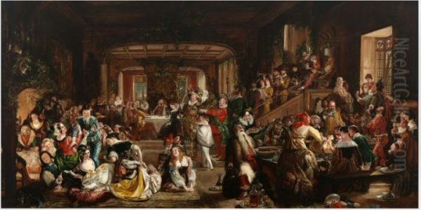 Merry Christmas in the Baron's Hall - view 1