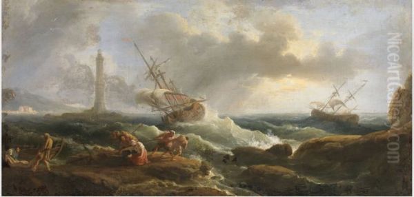 A Coastal Scene - view 1