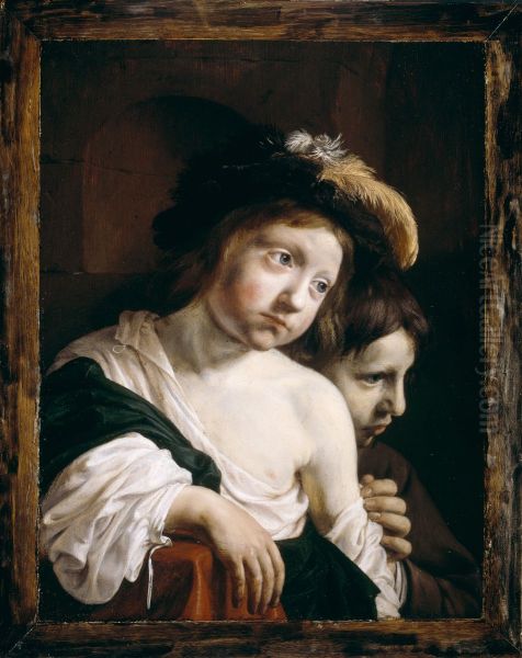 A Group of two Boys - view 1