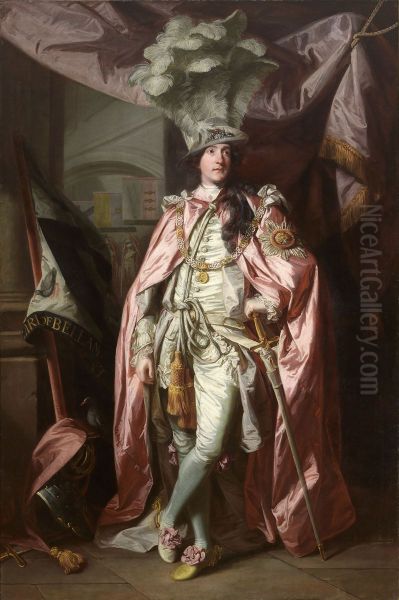 Portrait of Charles Coote, 1st Earl of Bellamont (1738-1800), in Robes of the Order of the Bath - view 1