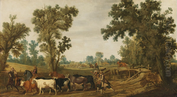 A Raid on a Village - view 1
