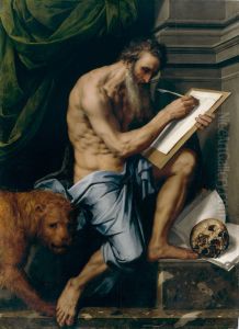 Saint Jerome by Willem Adriaensz Key