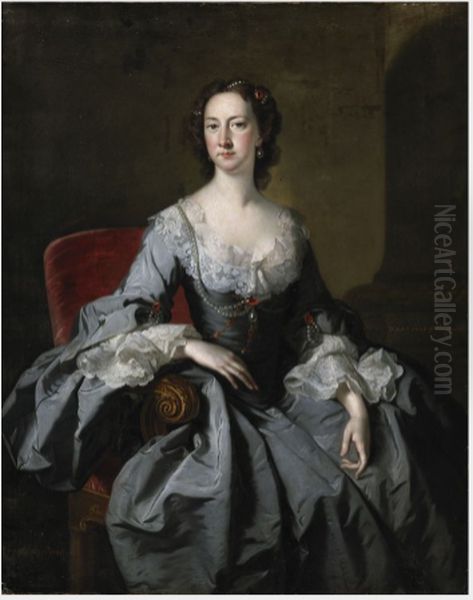 Portrait of Diana, Countess of Mountrath (1696-1766), Wife of the 6th Earl - view 1