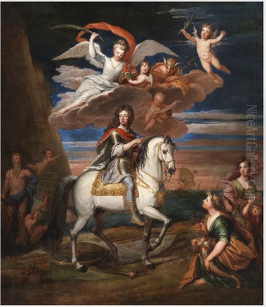 King William III of England Returning from the Peace of Ryswick, Margate, 1697 - view 1